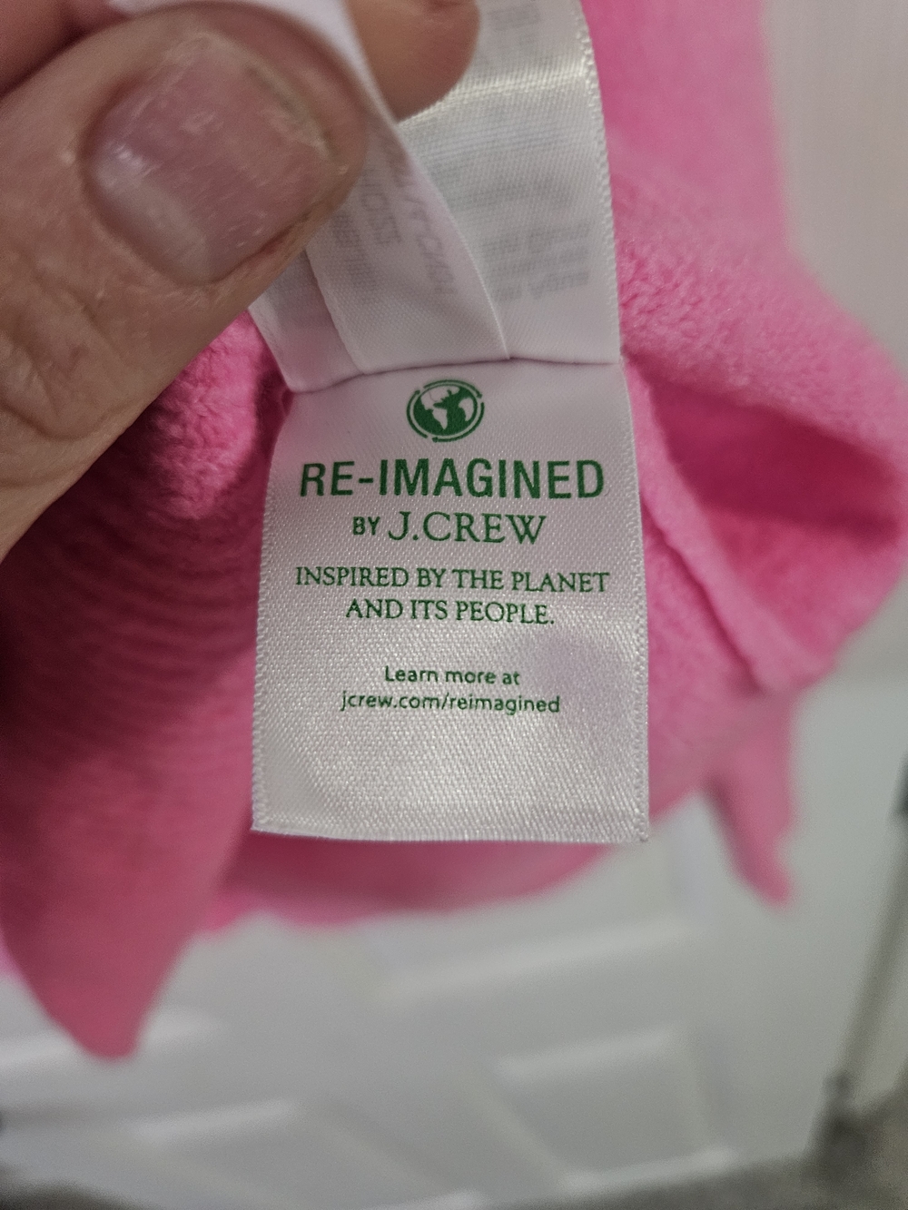 J. Crew Scoopneck Sweater in Bright Pink - Picture 3 of 5
